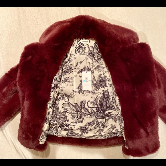 Zadig & Voltaire faux fur coat - Picture 2 of 9